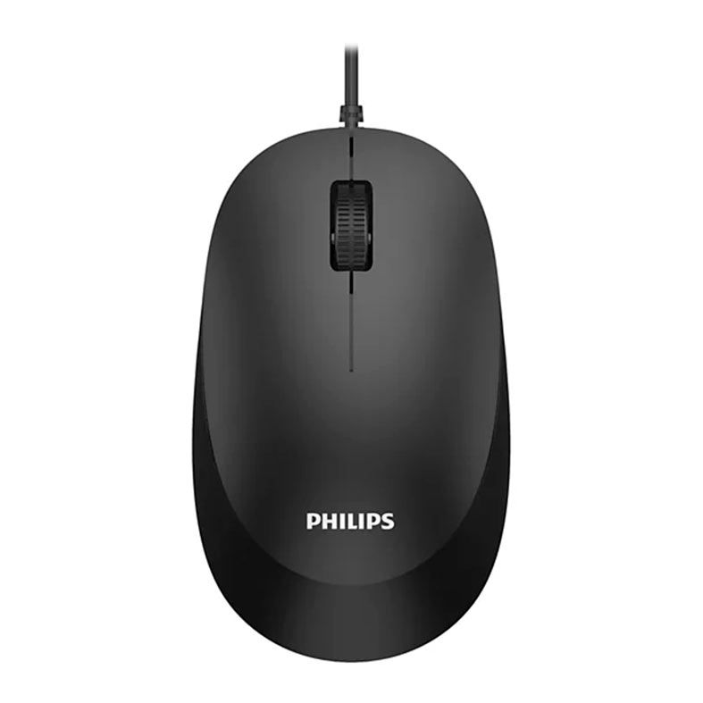 Mouse Philips SPK7207BL, USB, 1200DPI, 3 Botoes, Preto, SPK7207BL