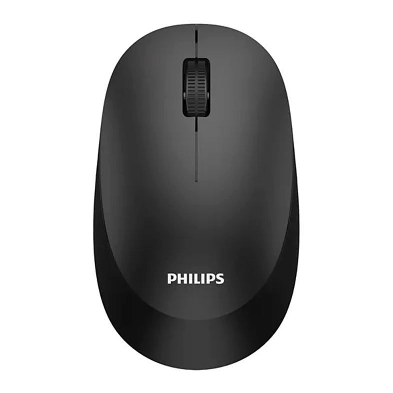 Mouse Philips SPK7307BL, Wireless, 1600DPI, 3 Botoes, Preto, SPK7307BL
