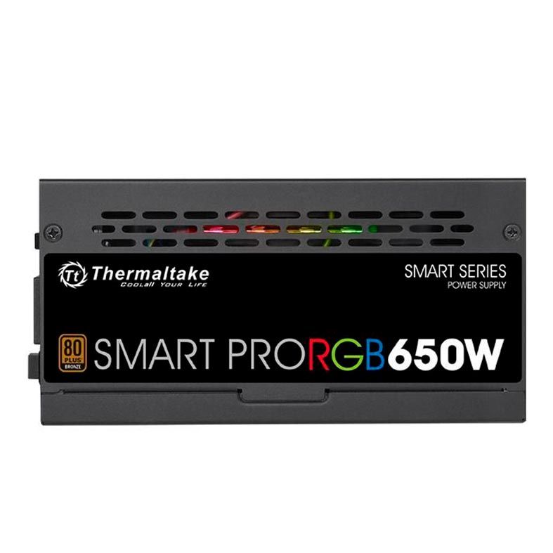 Fonte Thermaltake Supplypower Smart RGB 650W Full Modular 80Plus Bronze, SPR-0650F-R