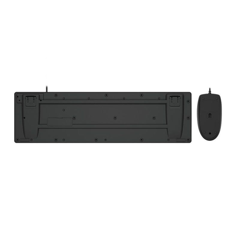 Kit Teclado e Mouse Philips C254, ABNT2, 1000DPI, Preto, SPT6254