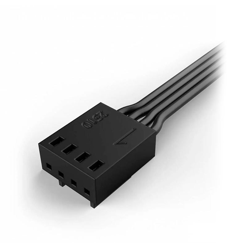 Cabo Splitter Para Fans PWM PcYes, 1 Entrada 4 Saidas, Preto, SPTPWM4PCY-131476