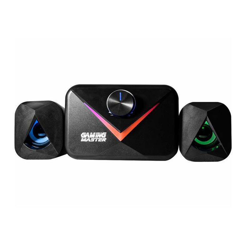 Caixa de Som K-Mex Gaming Master SS-8012, RGB, 11W RMS, P2, Preta, SS8012U0001CB1X