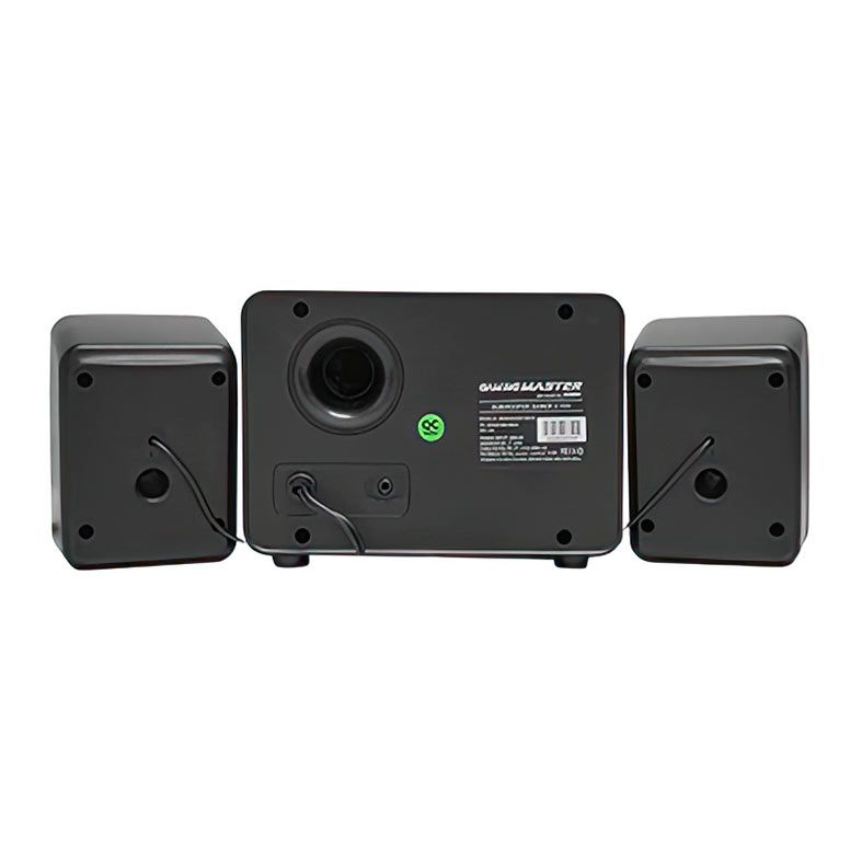 Caixa de Som K-Mex Gaming Master SS-9800, RGB, 9.9W RMS, USB, Preta, SS9800U0001CB1X