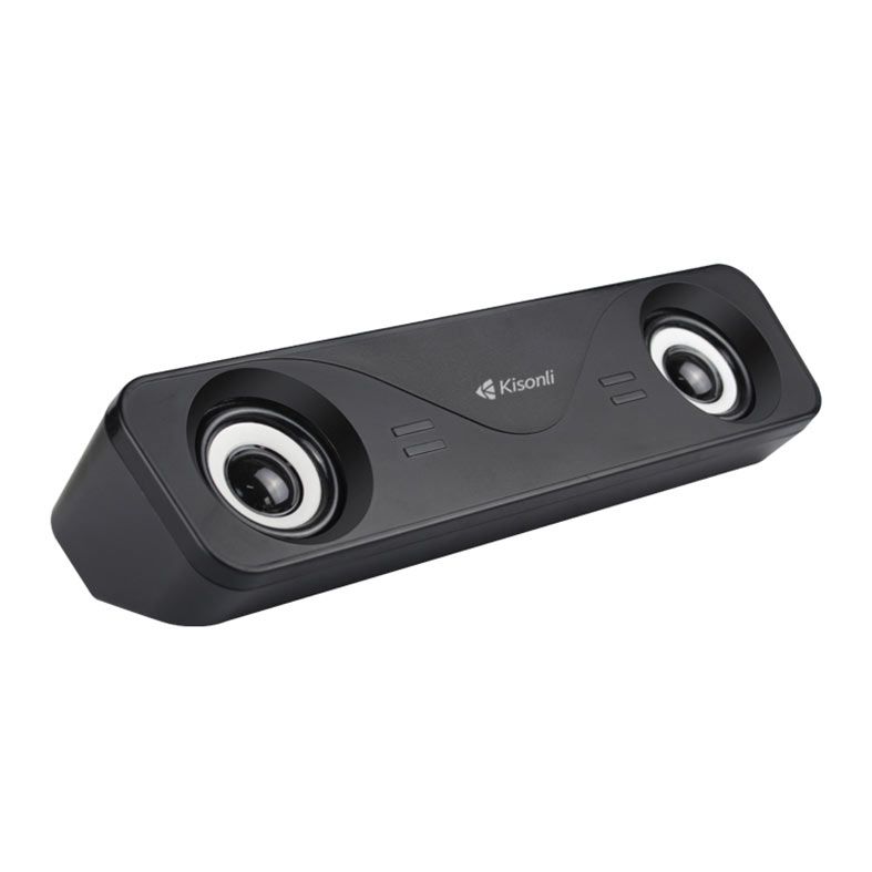 Caixa de Som Kisonli Sonicshield I610, 6W, USB, Preto, SSC-I610-BL10