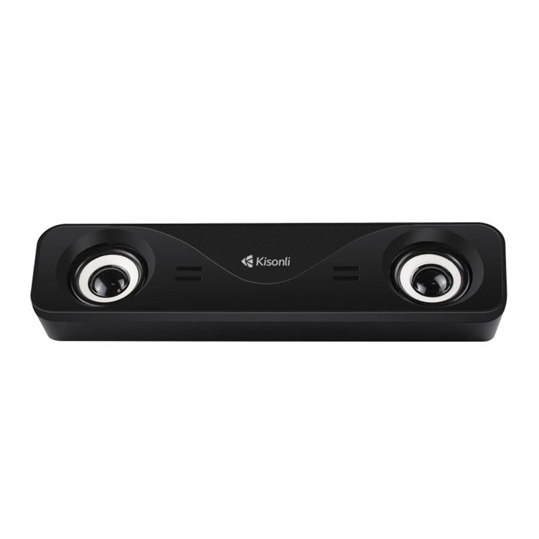 Caixa de Som Kisonli Sonicshield I610, 6W, USB, Preto, SSC-I610-BL10