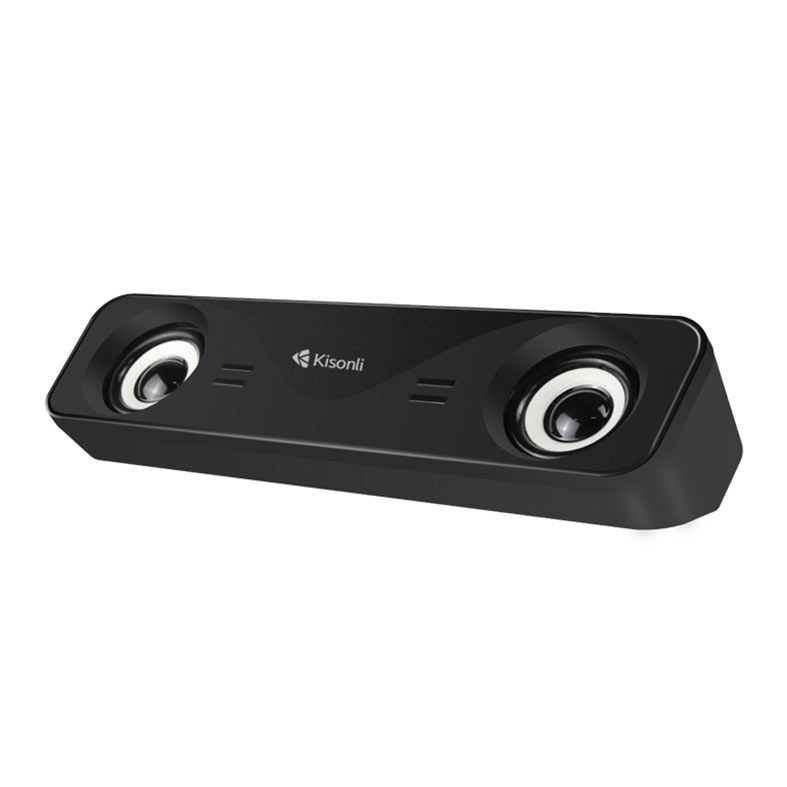 Caixa de Som Kisonli Sonicshield I610, 6W, USB, Preto, SSC-I610-BL10