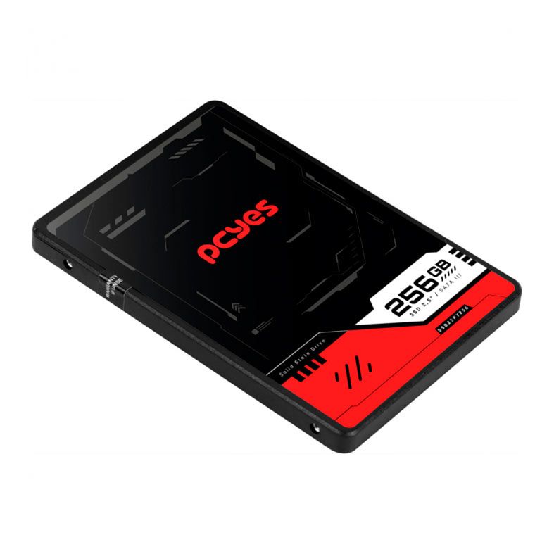 SSD Pcyes PY256, 256GB, 2.5, Sata III 6GB/s, Leitura 550MB/s, Gravacao 400MB/s, SSD25PY256