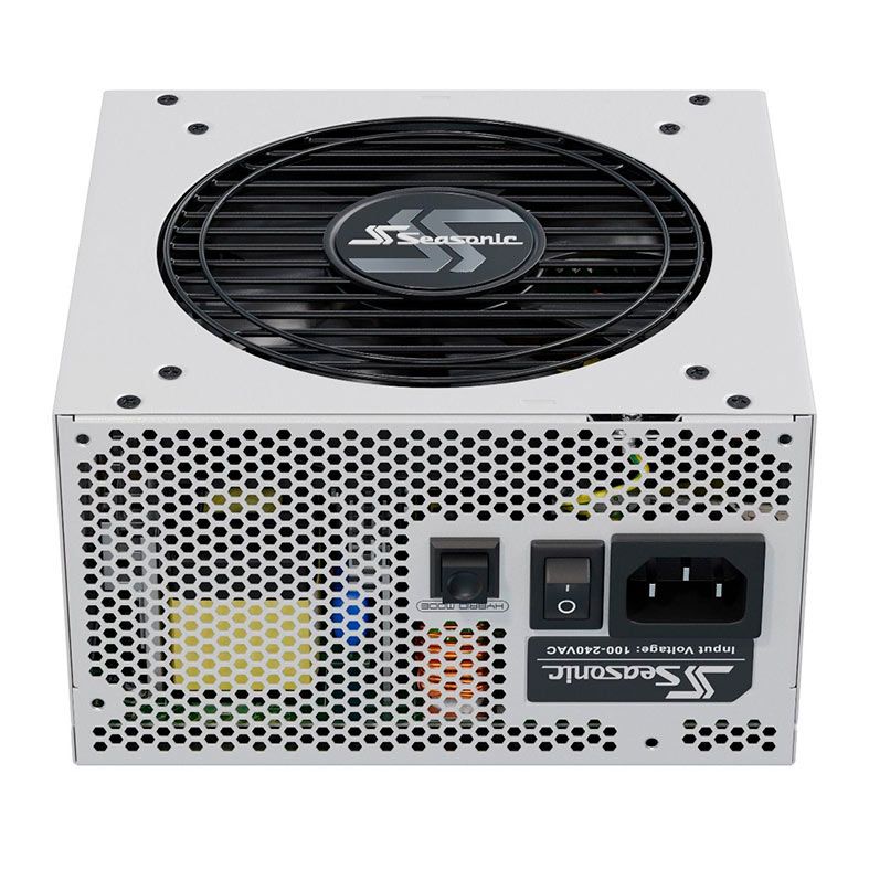 Fonte Seasonic Focus GX-1000, Full-Modular, 1000W, 80 Plus Gold, Branca, SSR-1000FX