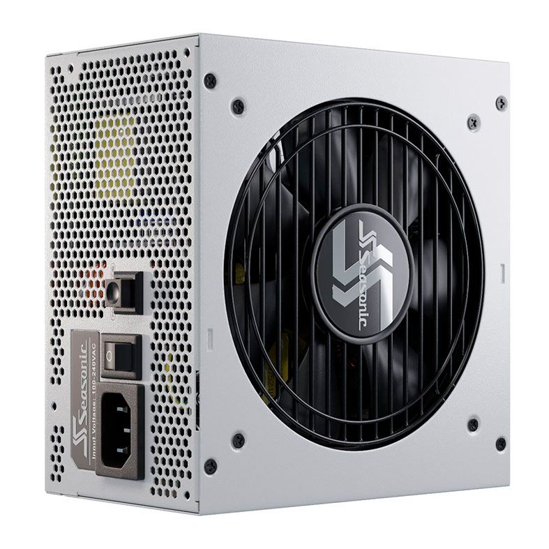 Fonte Seasonic Focus GX-1000, Full-Modular, 1000W, 80 Plus Gold, Branca, SSR-1000FX