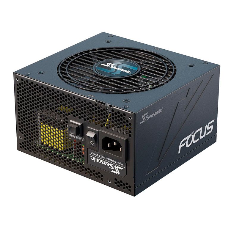 Fonte Seasonic Focus GX-750, 750W, ATX 3.0, PCIe 5.0, Full-Modular, 80 Plus Gold, Preto, SSR-750FX3