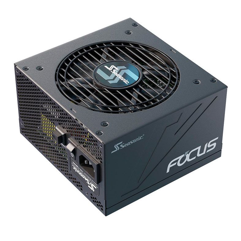 Fonte Seasonic Focus GX-750, 750W, ATX 3.0, PCIe 5.0, Full-Modular, 80 Plus Gold, Preto, SSR-750FX3