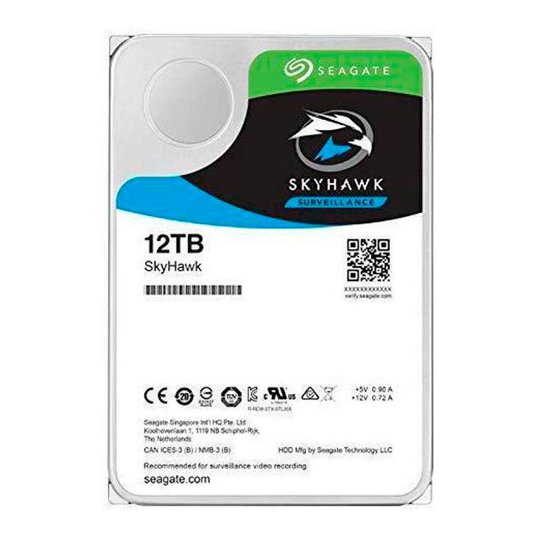 HD Seagate SkyHawk 12TB 3.5" Sata III 6GB/s, ST12000VX0008