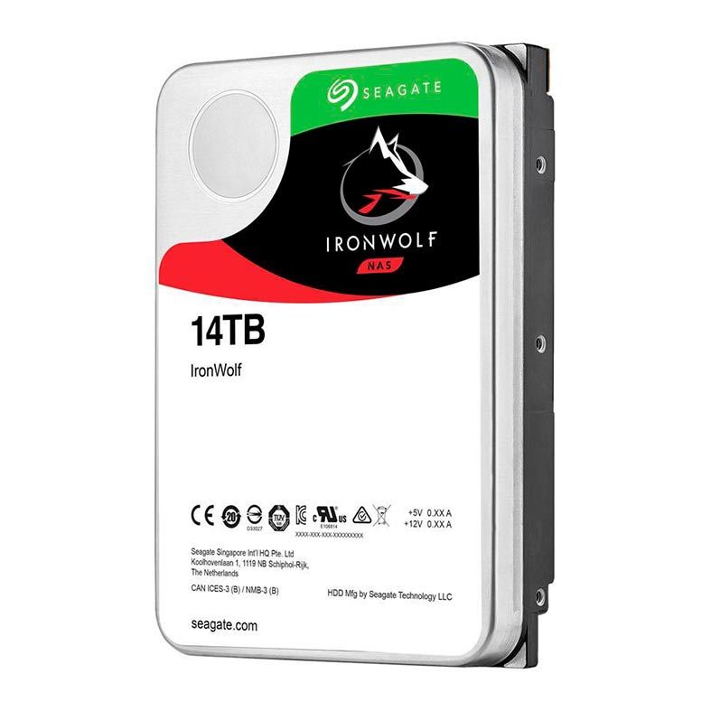 HD Seagate IronWolf 14TB 3.5" Sata III 6GB/s, ST14000VN0008