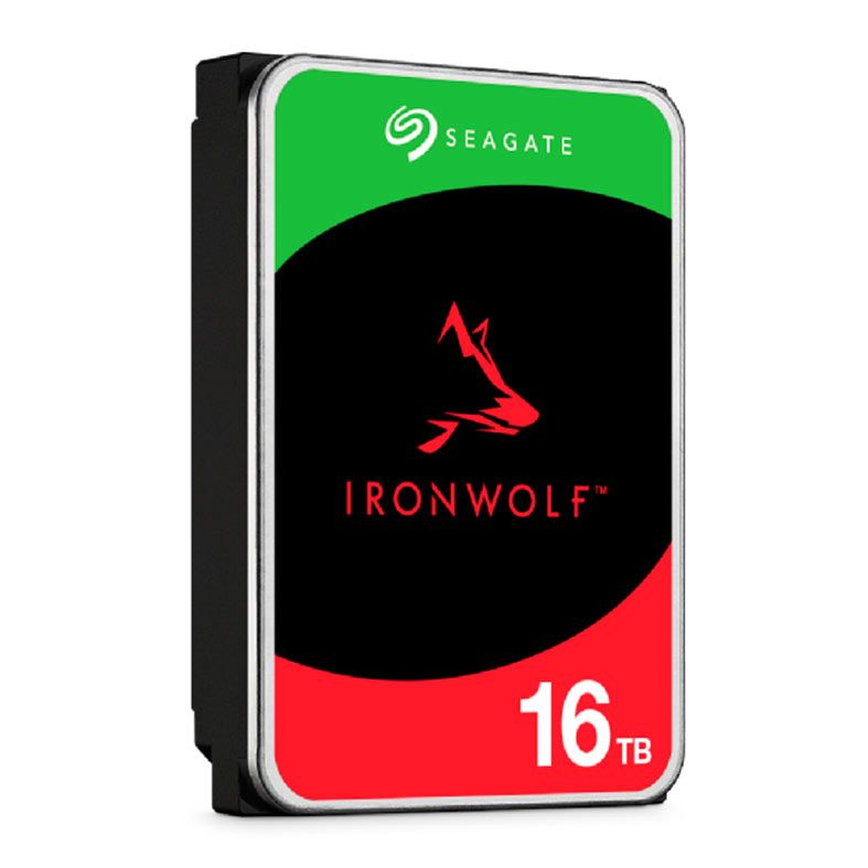 HD Seagate IronWolf NAS, 16TB, 3.5, 7200 RPM, Sata III 6GB/s, Cache 256MB, ST16000VN001