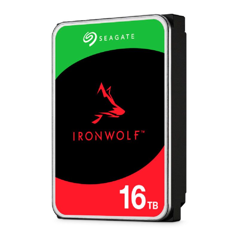 HD Seagate IronWolf NAS, 16TB, 3.5, 7200 RPM, Sata III 6GB/s, Cache 256MB, ST16000VN001