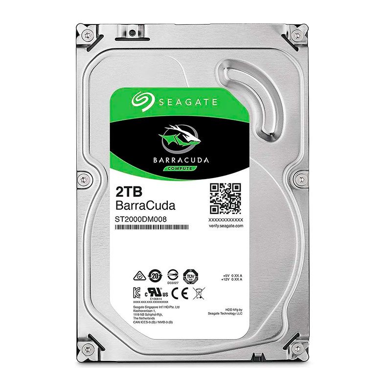 Seagate Barracuda 2TB HDD 7200RPM 実動 OPENBOX HD Seagate Barracuda, 2TB, 7200RPM, Sata III 6GB/s, Cache