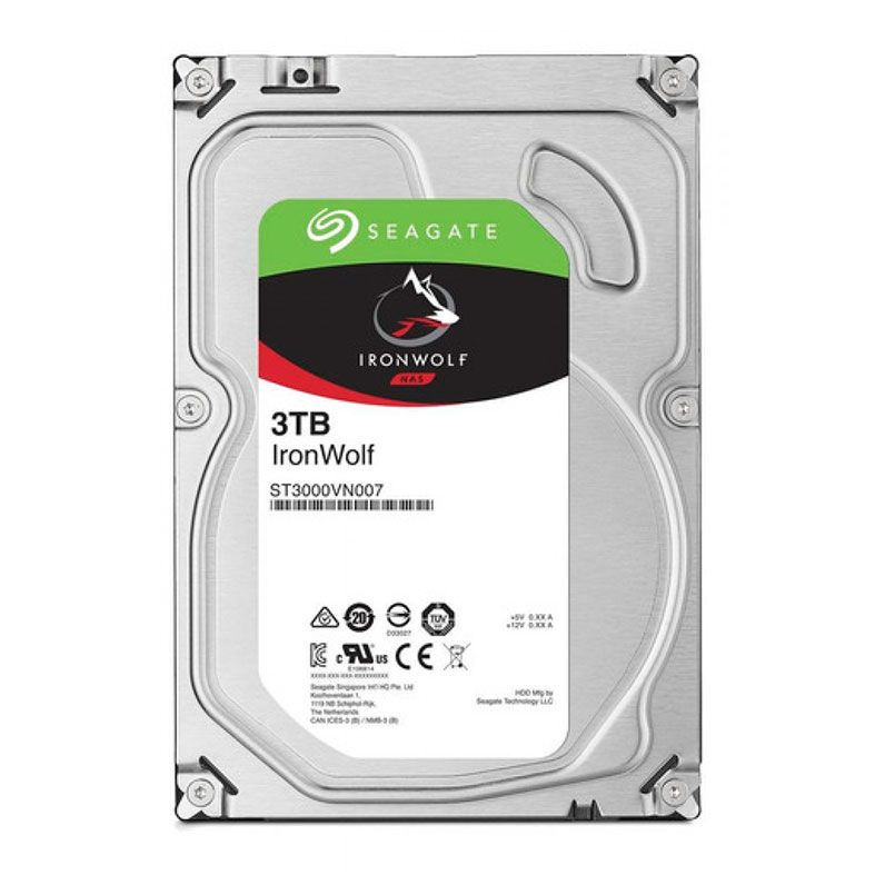 HD Seagate IronWolf 3TB 3.5" Sata III 6GB/s, ST3000VN007