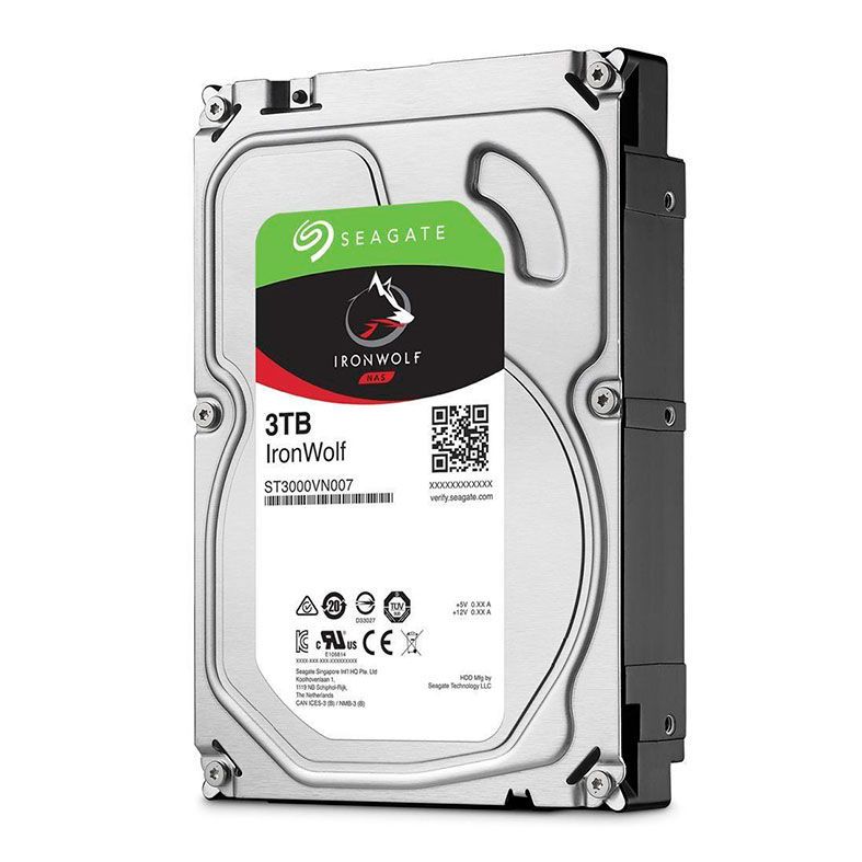 HD Seagate IronWolf 3TB 3.5" Sata III 6GB/s, ST3000VN007