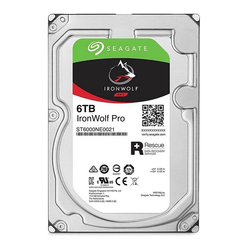HD Seagate IronWolf Pro 6TB 3.5" Sata III 6GB/s, ST6000NE0021
