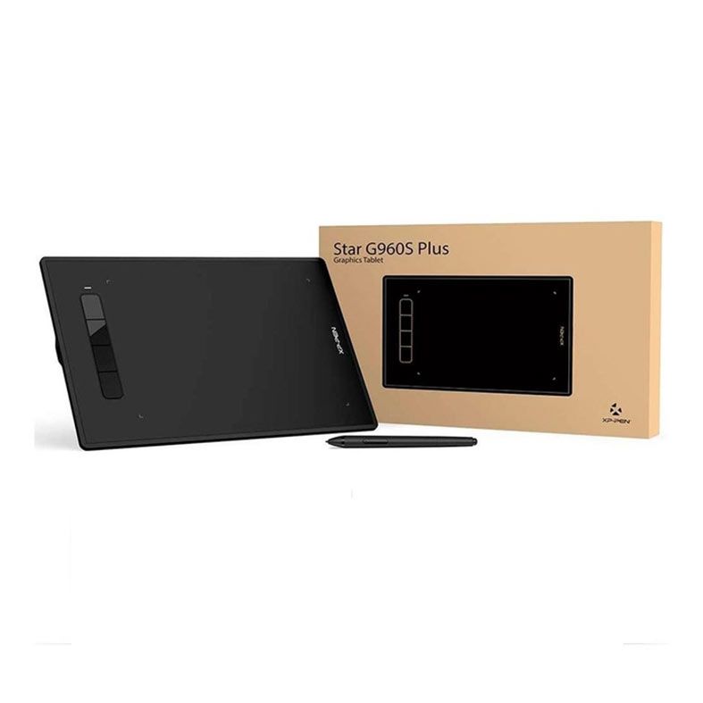 Display Interativo XP-PEN Star G960S Plus, Resolucao 5080 LPI, Niveis de Pressao 8192, Star G960S Plus
