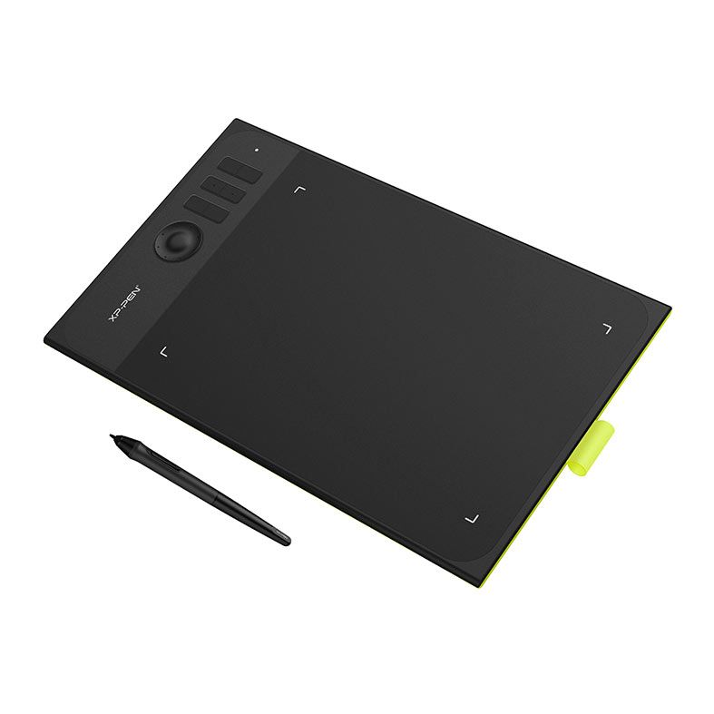 Mesa Digitalizadora XP-Pen Star 06C, Resolucao 5080LPI, Niveis de Pressao 8192, Preto, STAR06C V2