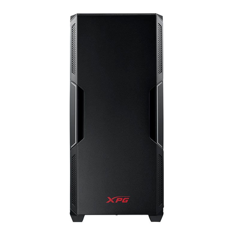 Gabinete Gamer XPG Starker, Mid-Tower, Lateral de Vidro, Com 2 Fans, ARGB, Preto, STARKER-BKCWW