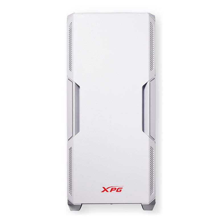 Gabinete Gamer XPG Starker, Mid-Tower, Lateral de Vidro, Com 2 Fans, ARGB, Branco, STARKER-WHCWW