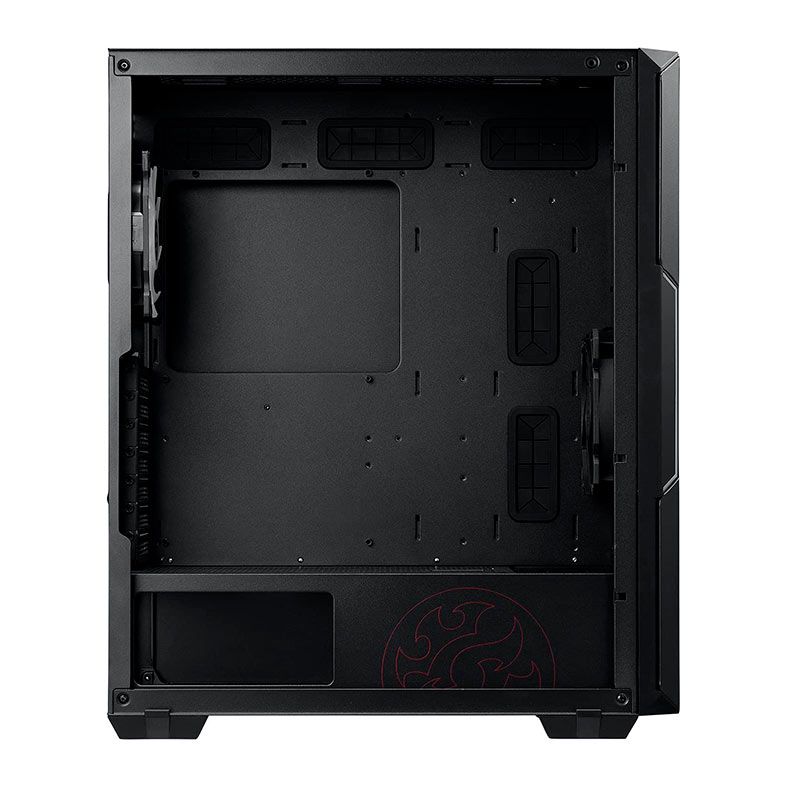 Gabinete Gamer XPG Starker Air, Mid-Tower, Lateral de Vidro, Com 2 Fans, ARGB, Preto, STARKERAIR-BKCWW