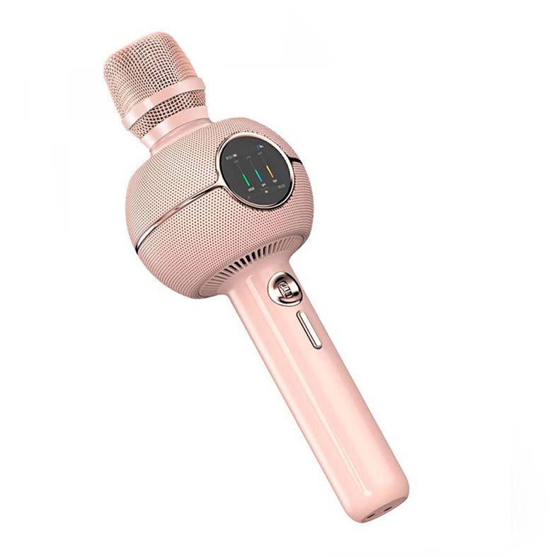 Caixa de Som e Karaoke Divoom Starspark, Sem Fio, 20W, Rosa, STARSPARK