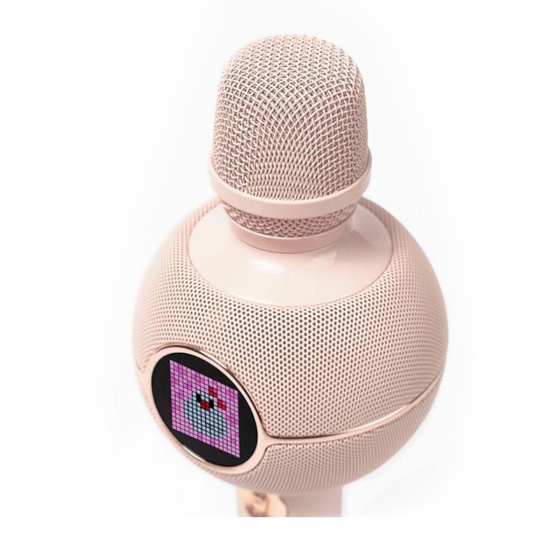 Caixa de Som e Karaoke Divoom Starspark, Sem Fio, 20W, Rosa, STARSPARK