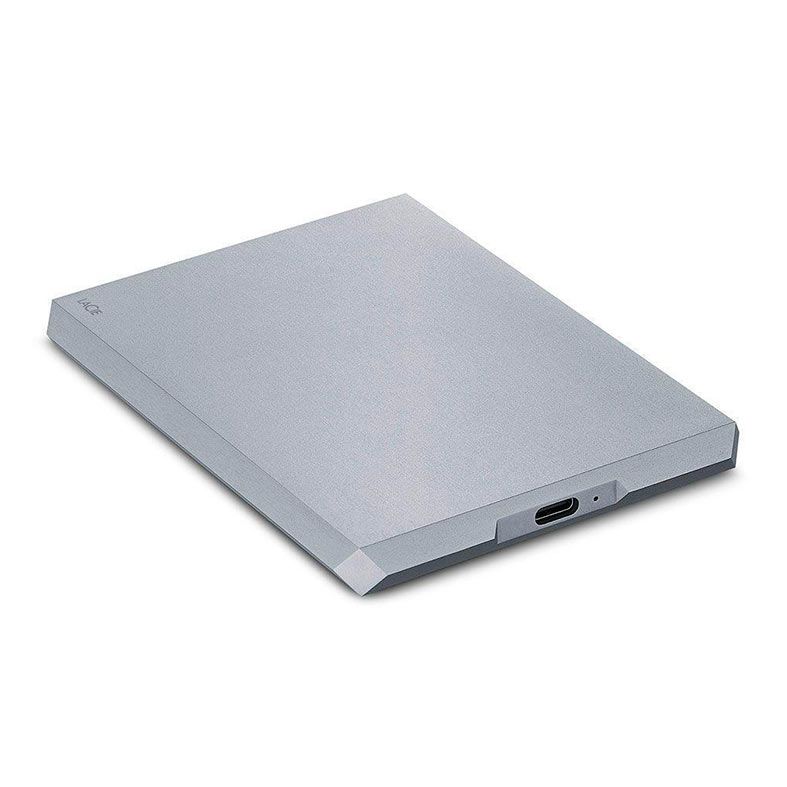 HD Externo Portatil LaCie, 1TB, USB-C, Prata, STHG1000400