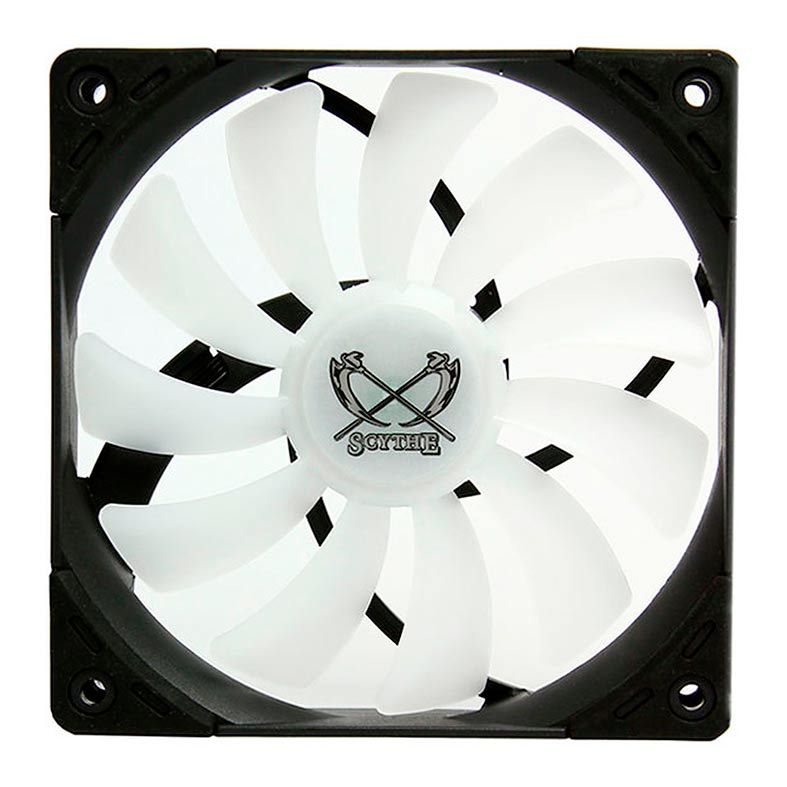 Ventoinha Scythe KazeFlex 120 RGB PWM 800RPM, SU1225FD12LR-RDP