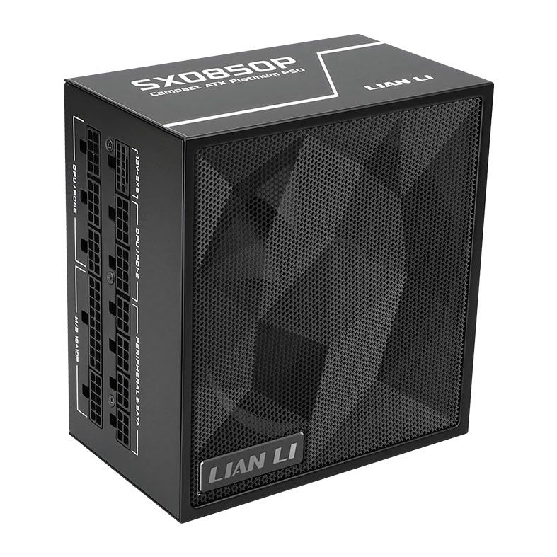 Fonte Lian Li SX0850P, 850W, Full Modular, 80 Plus Platinum, Preto