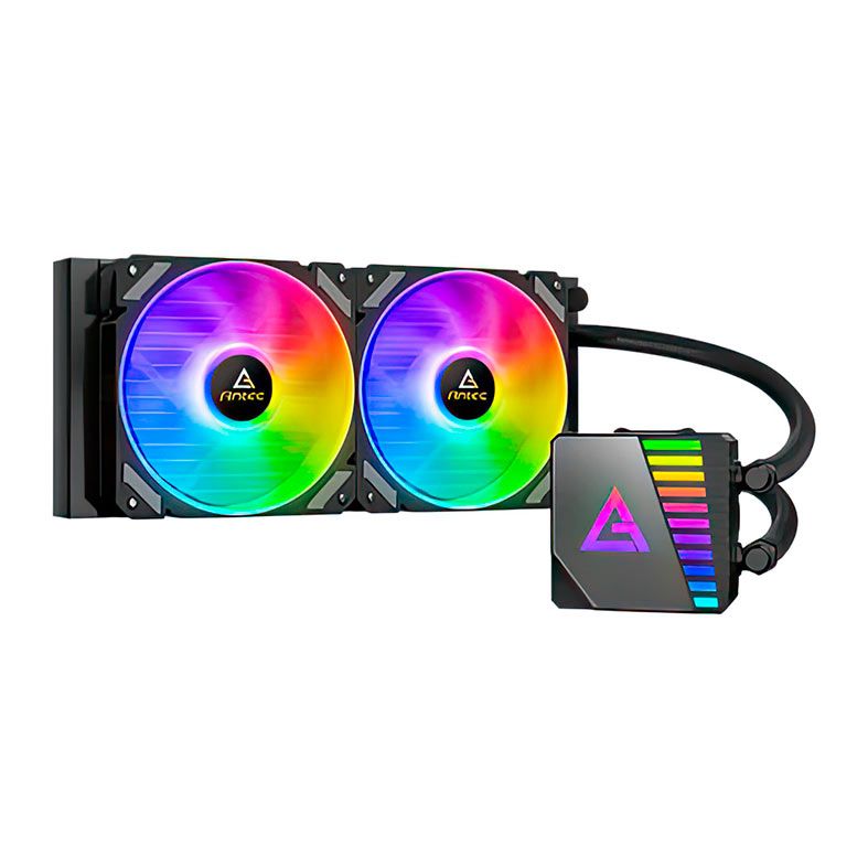 Water Cooler Antec Symphony 240 ARGB, 240mm, Preto, SYMPHONY-240-ARGB-BK