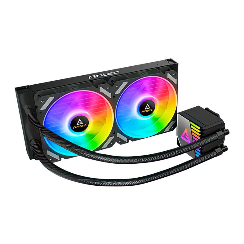 Water Cooler Antec Symphony 240 ARGB, 240mm, Preto, SYMPHONY-240-ARGB-BK