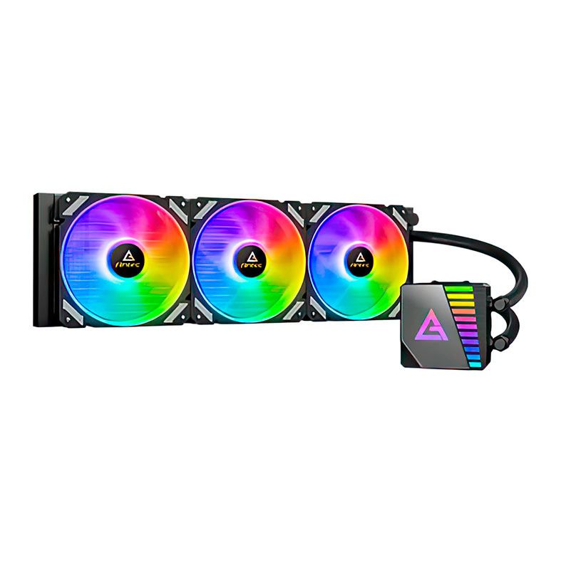 Water Cooler Antec Symphony 360 ARGB, 360mm, Preto, SYMPHONY-360-ARGB-BK