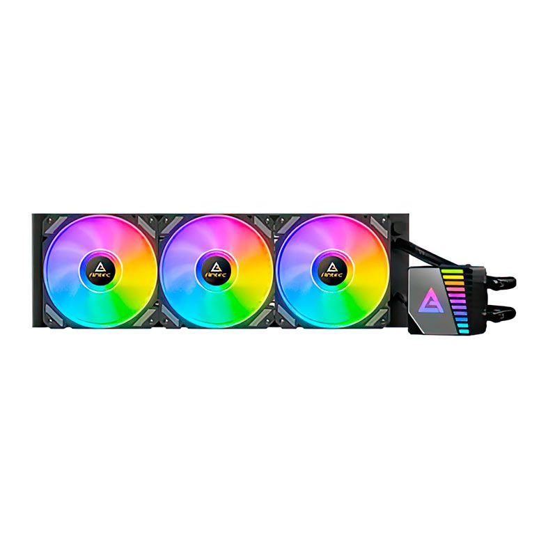 Water Cooler Antec Symphony 360 ARGB, 360mm, Preto, SYMPHONY-360-ARGB-BK