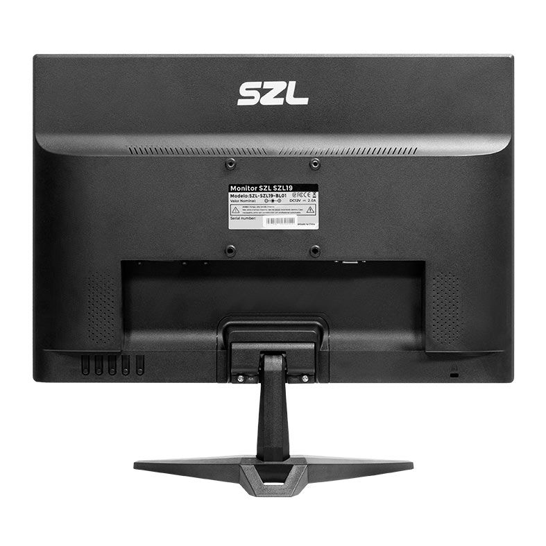 Monitor SZL 19, 19 Pol, TN, HD, 3ms, 75Hz, HDMI/VGA, SZL-SZL19-BL01