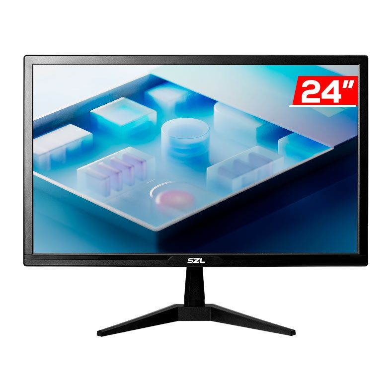 Monitor SZL 24, 24 Pol, TN, FHD, 3ms, 75Hz, HDMI/VGA, SZL-SZL24-BL01