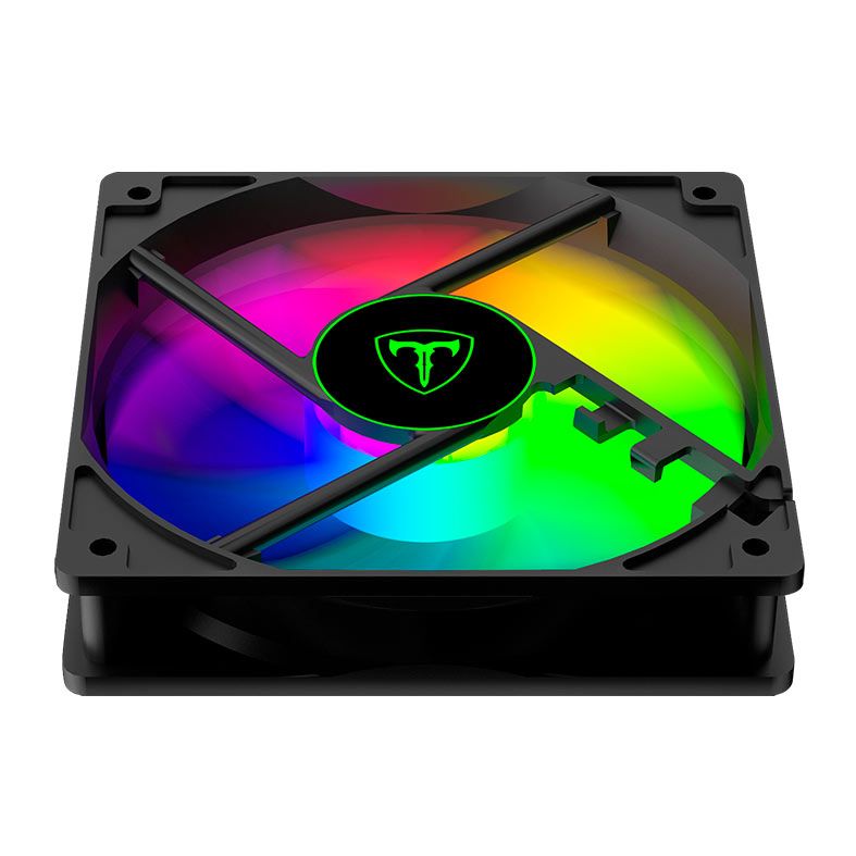 Ventoinha T-Dagger T-TGF610, 120mm, Rainbow, T-TGF610