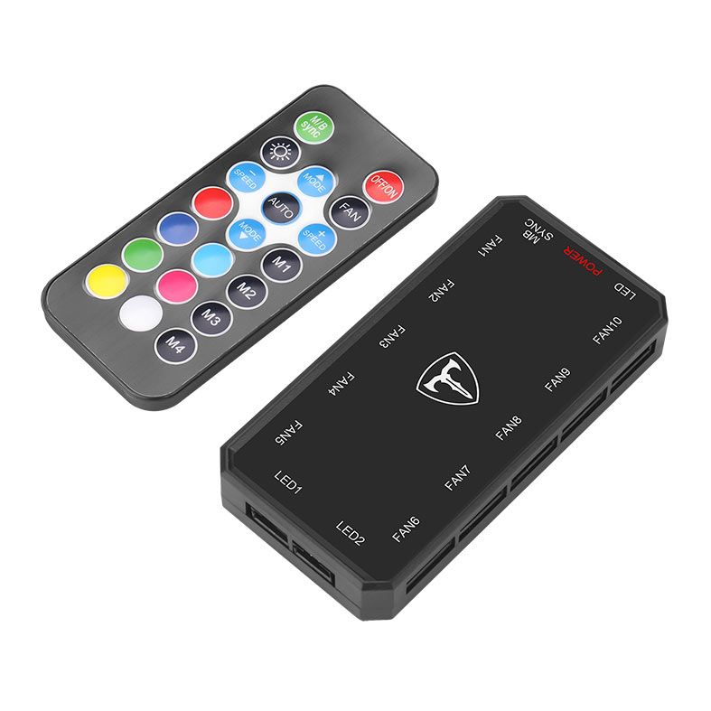 Controladora de Fans T-Dagger T-TGFC414, Preto, T-TGFC414