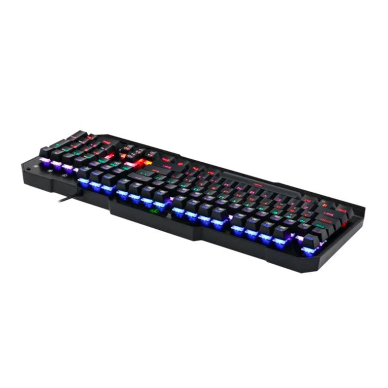 Teclado Mecanico T-Dagger Battleship Rainbow, Switch Azul, T-TGK301-BL
