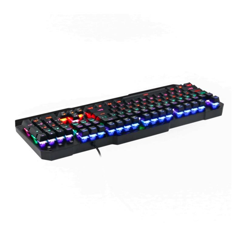 Teclado Mecanico T-Dagger Battleship Rainbow, Switch Azul, T-TGK301-BL