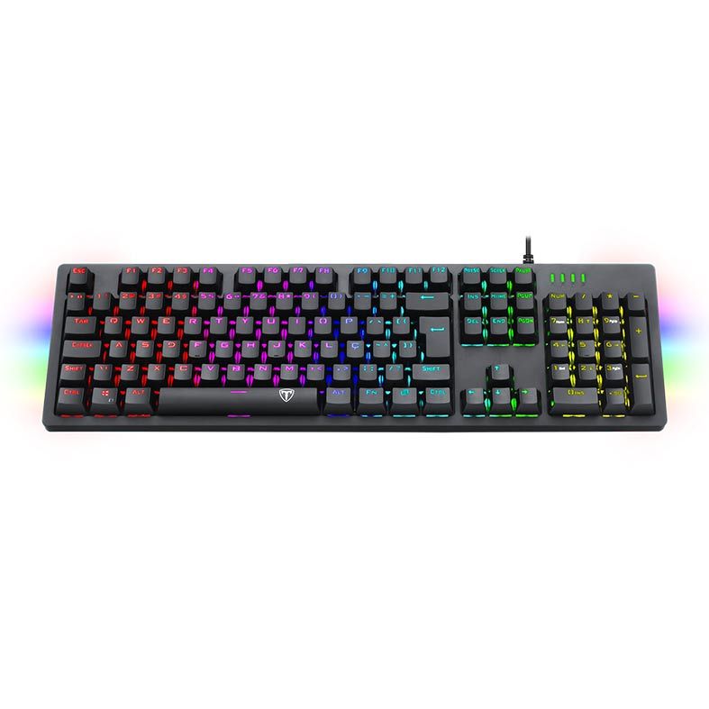 Teclado Mecanico T-Dagger Bermuda RGB Switch Azul, T-TGK312-BL RGB