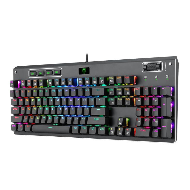 Teclado Mecanico T-Dagger Adriatic RGB Switch Azul, T-TGK316-BL PT-RGB