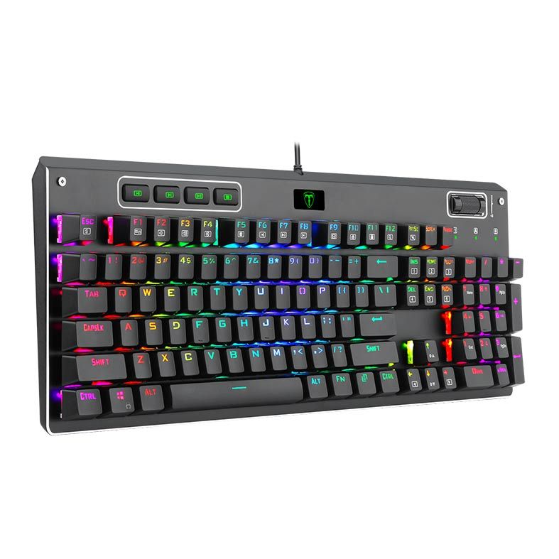 Teclado Mecanico T-Dagger Adriatic RGB Switch Azul, T-TGK316-BL PT-RGB