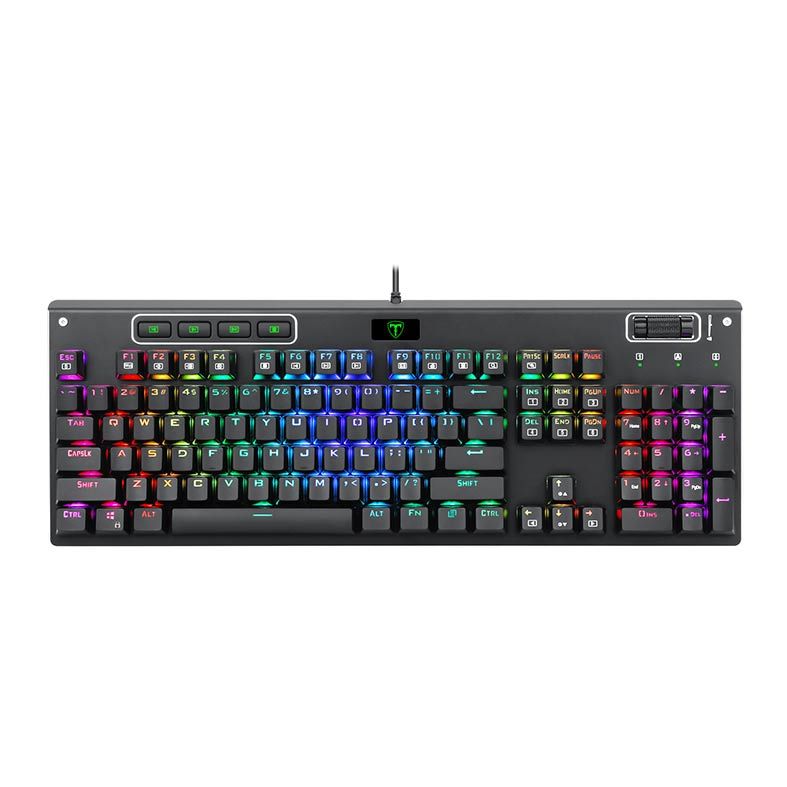 Teclado Mecanico T-Dagger Adriatic RGB Switch Azul, T-TGK316-BL PT-RGB
