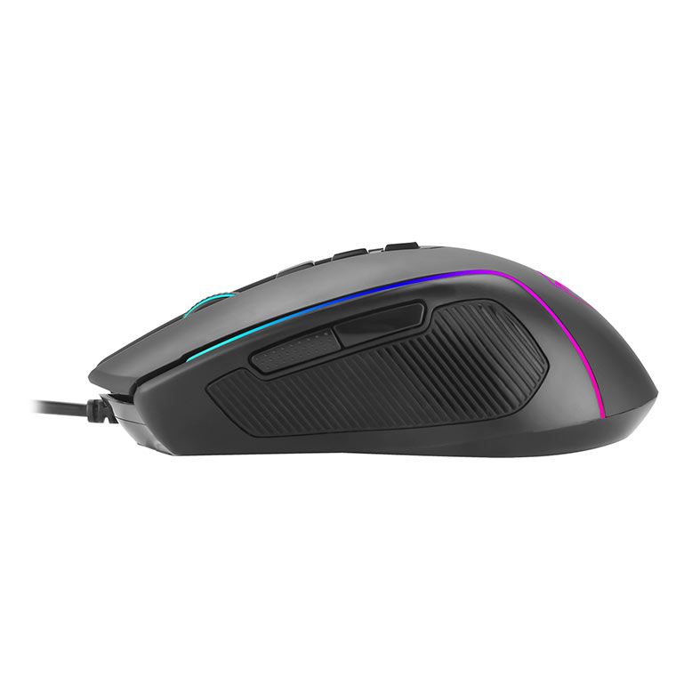Mouse Gamer T-Dagger Darkangel, RGB, 4000DPI, 8 Botoes, Preto, T-TGM209