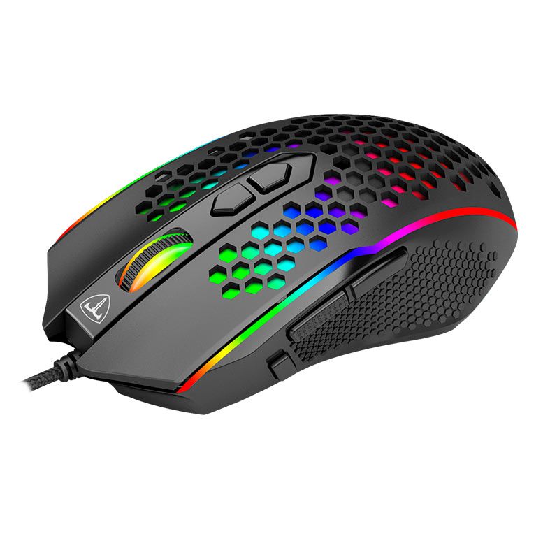 Mouse Gamer T-Dagger Imperial, RGB, 8000DPI, 8 Botoes, Preto, T-TGM310