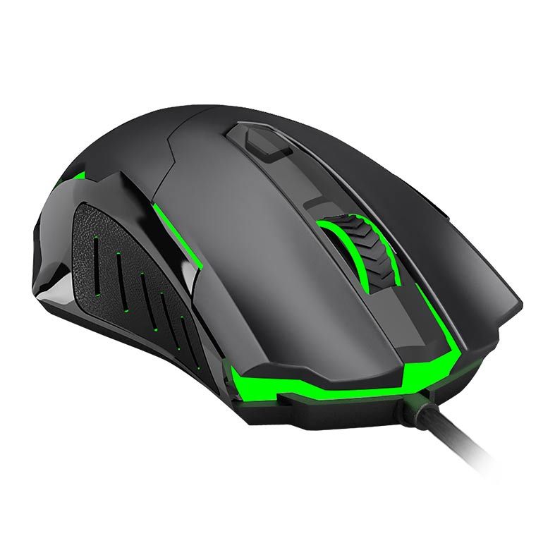 Kit Teclado e Mouse Gamer T-Dagger Advance Force, Rainbow, Switch Blue, ABNT, 2400DPI, T-TGS005